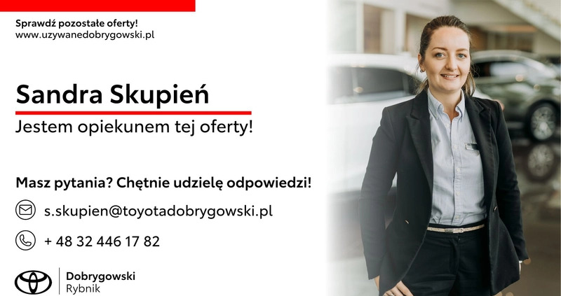 Toyota Proace City Verso cena 85850 przebieg: 86831, rok produkcji 2021 z Brzostek małe 596